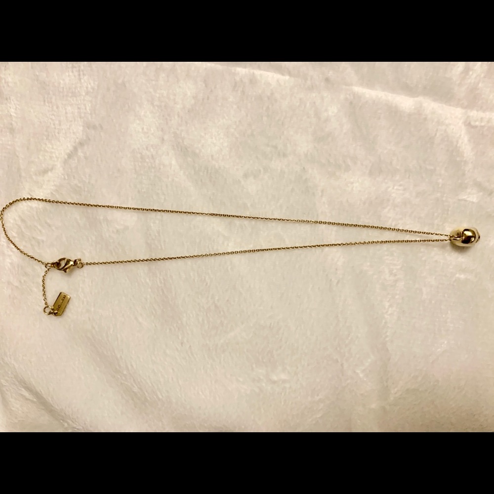 Coach Demi-Fine Skull Necklace - Picture 3 of 6